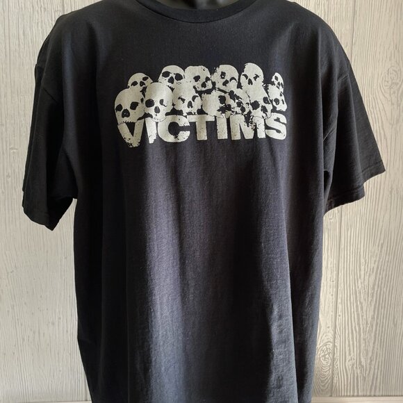 Victims Hardcore Band from Sweden XL New T Shirt 2004 US Tour D Beat Crust Punk - Picture 4 of 12